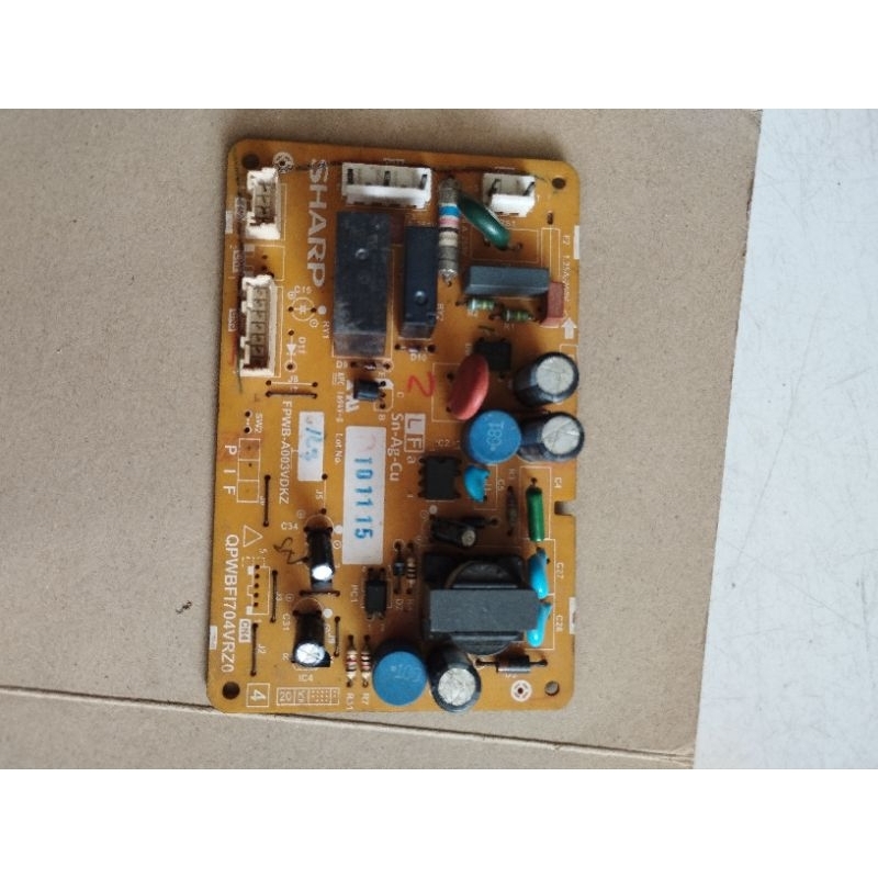 Jual Modul Pcb Kulkas Sharp Pintu Soket Kode Qpwbfi Vrz Barang