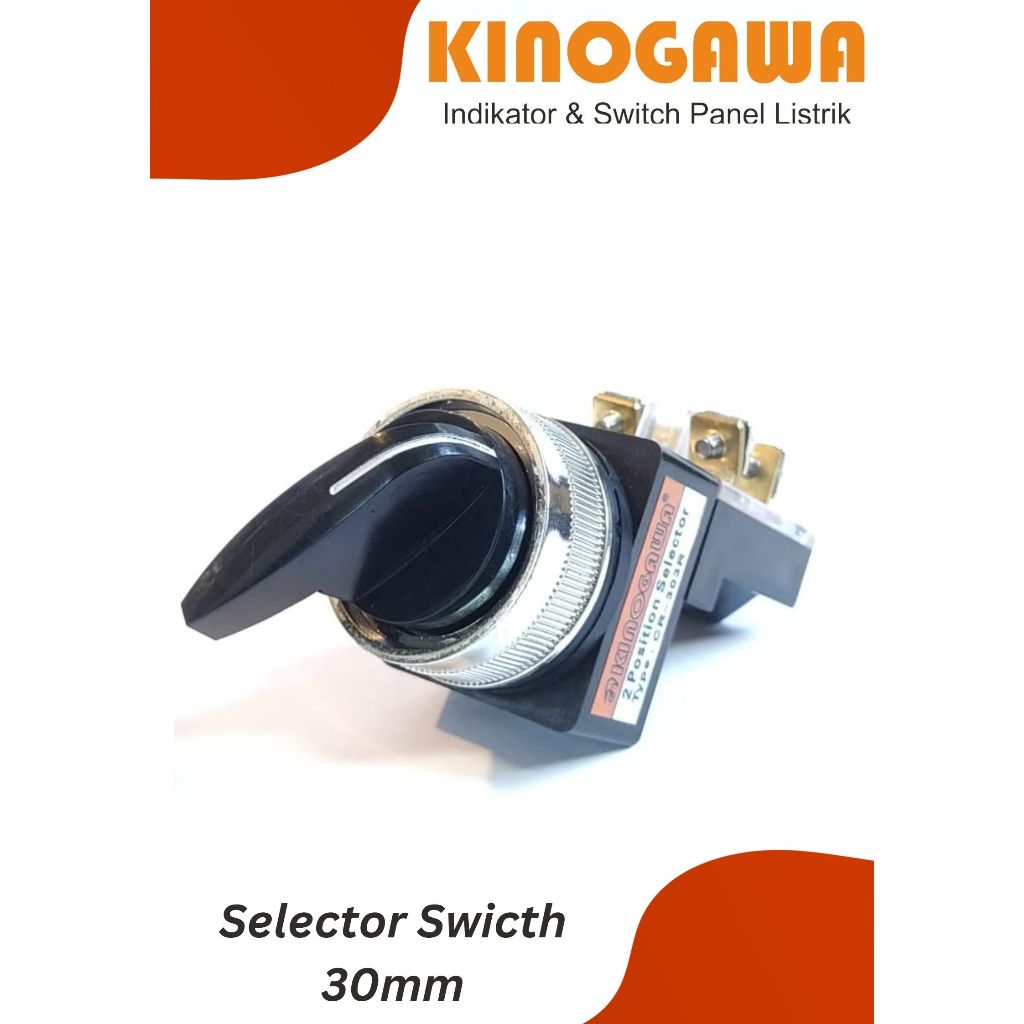 Jual Selector Switch 30mm Stay Put - KINOGAWA | Shopee Indonesia