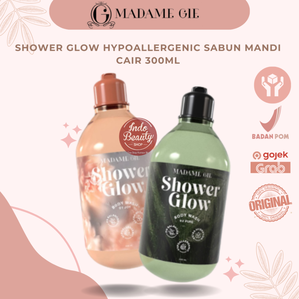 Jual BPOM Madame Gie - Shower Glow - Hypoallergenic Sabun Mandi Cair ...