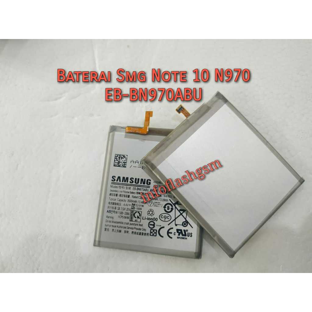 Jual Baterai Batre Battery Samsung Note 10 Plus N970 EBBN970ABU Shopee Indonesia