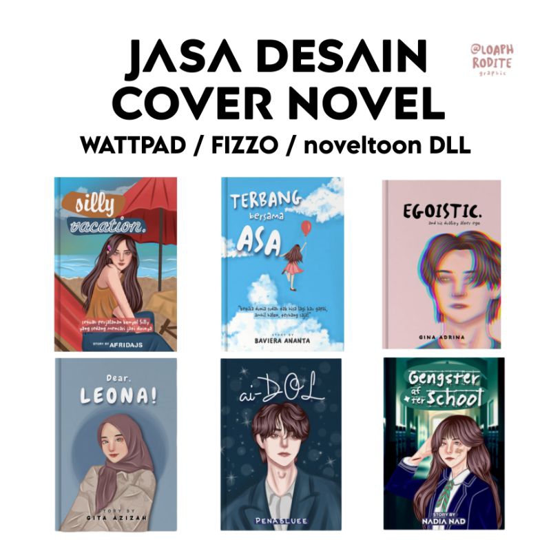 Jual DESAIN COVER NOVEL ONLINE | Shopee Indonesia