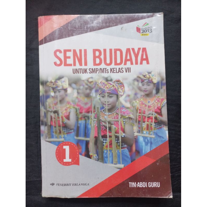 Jual Buku Seni Budaya Kelas 7 SMP Erlangga | Shopee Indonesia