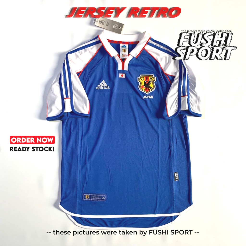 Jual RETRO | Jersey Baju Bola Jepang Home 1999 2000 Grade Ori | Shopee ...