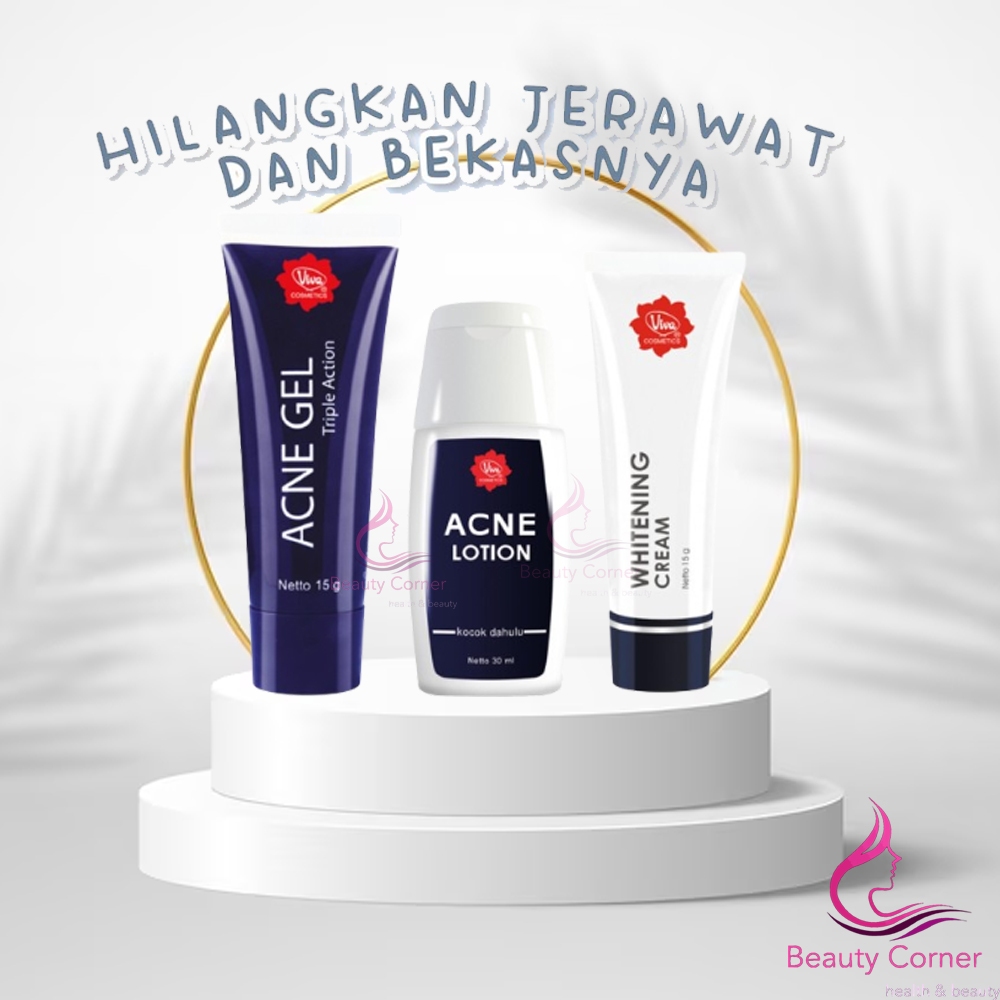 Jual Viva Acne Lotion Viva Acne Gel VIVA Whitening Cream Shopee
