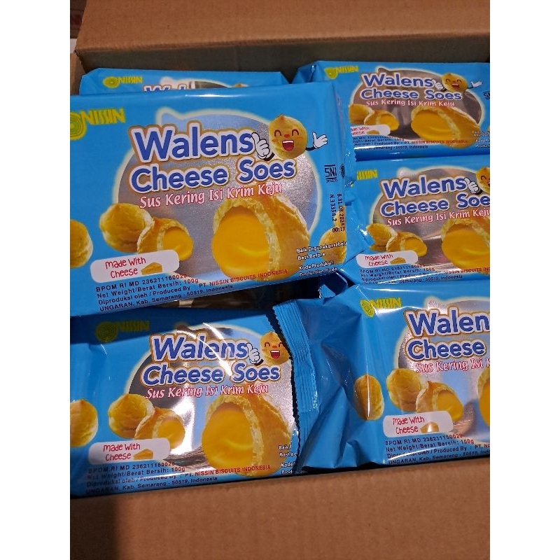 Jual Nissin Walens Cheese Soes 100 Gr Shopee Indonesia 9592