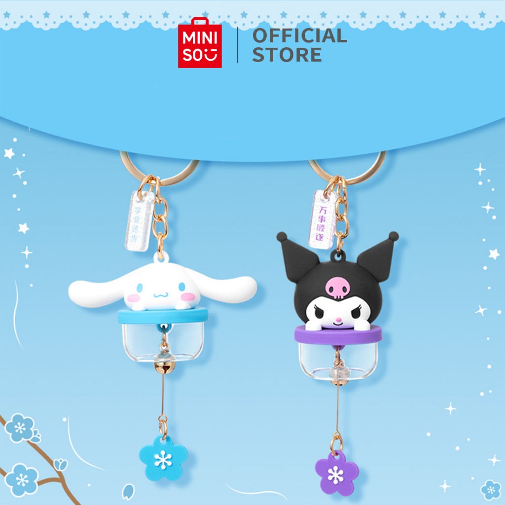 Jual MINISO x Sanrio Keychain Gantungan Kunci Lonceng Karakter Sanrio