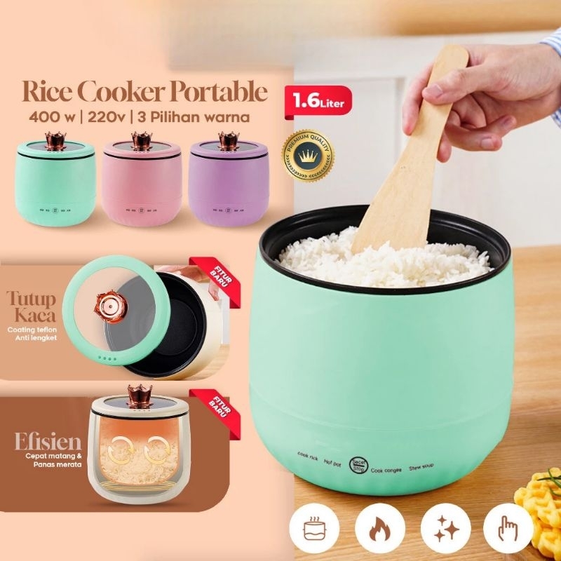 Jual RICE COOKER MINI 1.8 LITER / MAGIC COM MINI RICE COOKER / PENANAK ...
