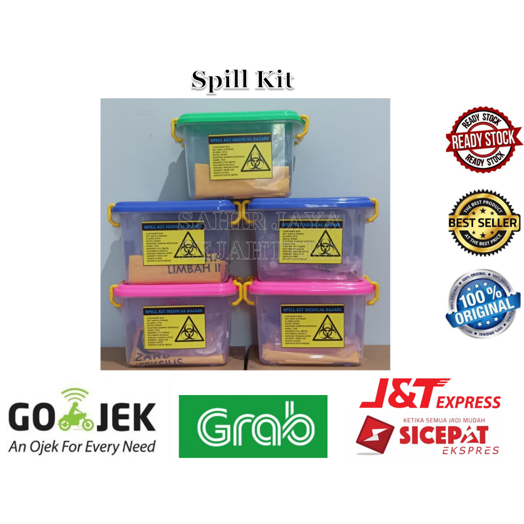 Jual Spill Kit Infeksius Klinik Rumah Sakit Spil Kit Limbah B3 Medis ...