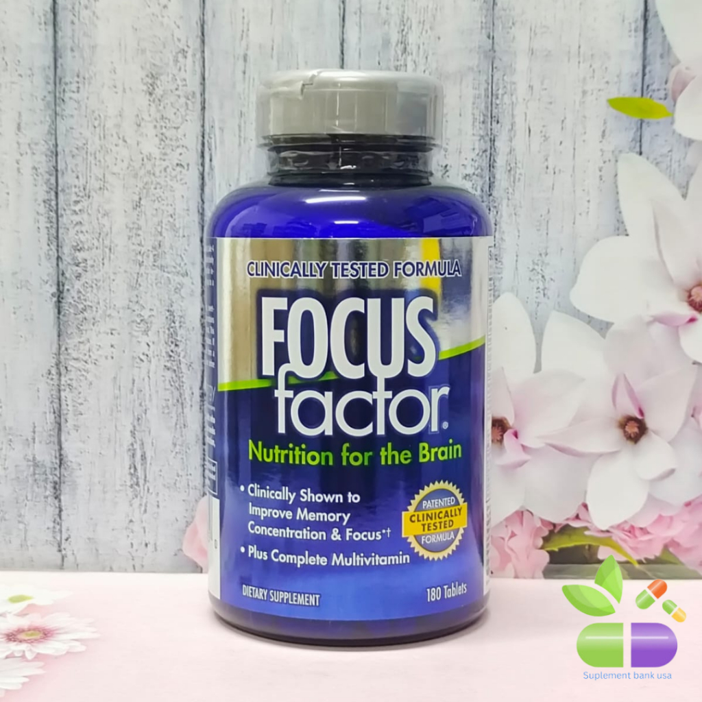 Jual Focus Factor Nutrition for the Brain Plus complete multivitamin ...