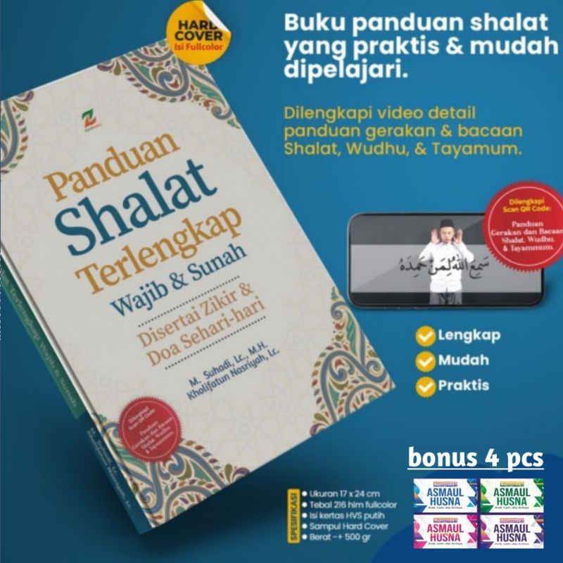 Jual Buku Panduan Sholat Terlengkap Wajib Dan Sunah Dilengkapi Video ...