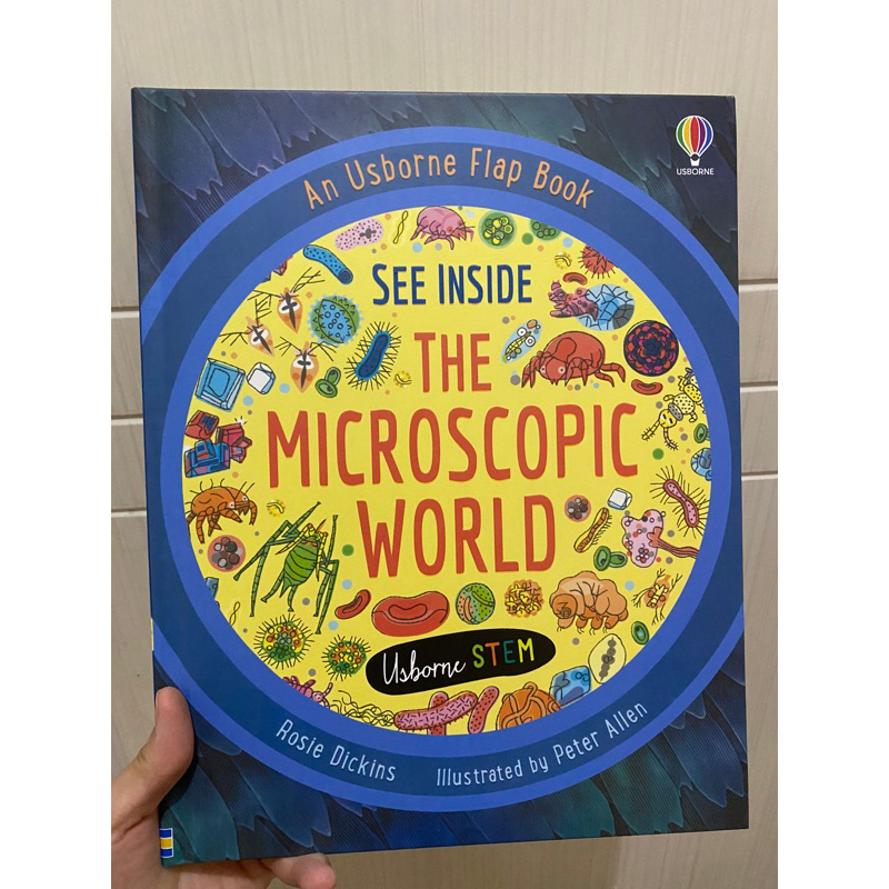 Jual USBORNE FLAP BOOK SEE INSIDE THE MICROSCOPIC WORLD | Shopee Indonesia