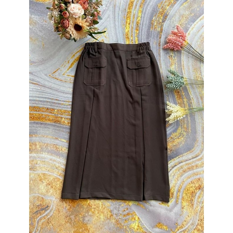 Jual Rok Panjang Pramuka SD SMP Saku bahan Rapillo | Shopee Indonesia