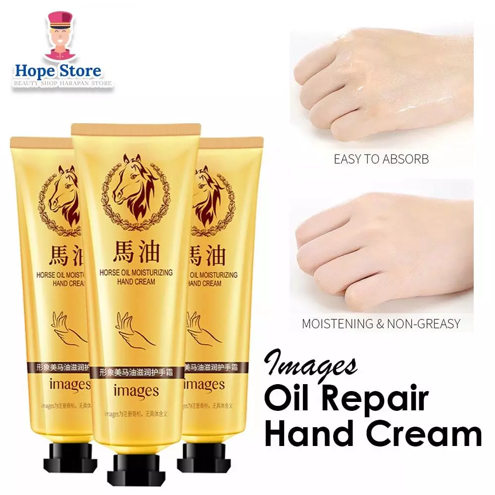 Images Hand Cream Minyak Kuda Krim Tangan Anti Keriput Pelembab Tangan | AutoStock