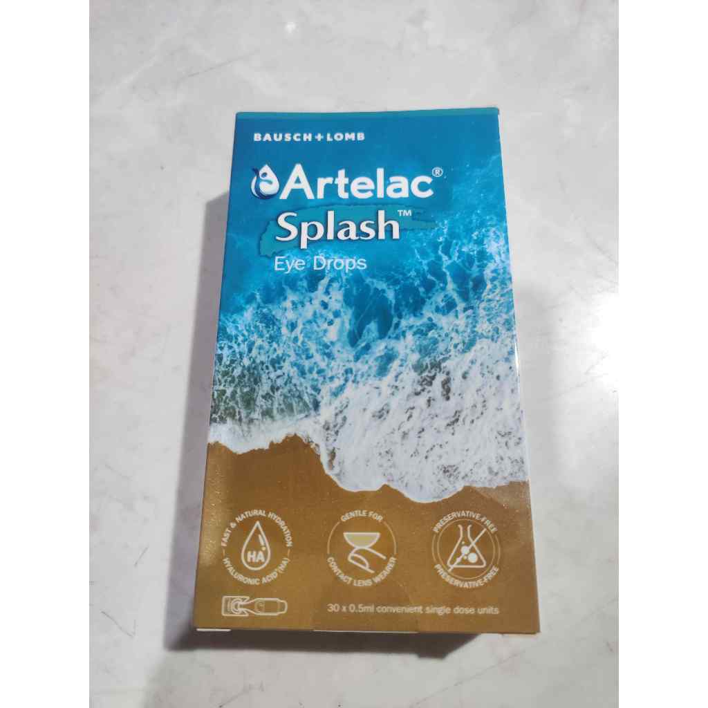 Jual Artelac Splash Eye Drops 30 x 0.5ml Shopee Indonesia