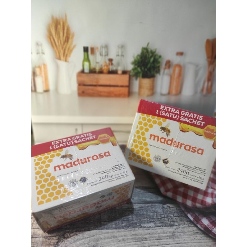 Jual Madu Madurasa Sachet isi 12 [jual per kotak] | Shopee Indonesia
