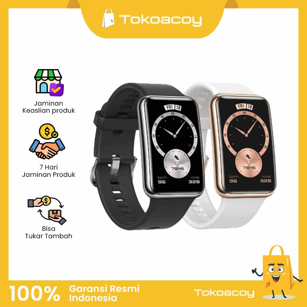 Jual Huawei Watch Fit Elegant Smartwatch Garansi Resmi Fullset | Shopee