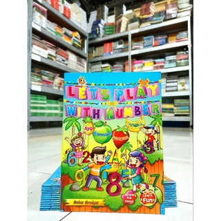 ( PROMO BUKU MURAH ORIGINAL ) BUKU ANAK / AKTIVITAS ANAK / LET'S PLAY WITH NUMBER / BELAJAR ANAK / BEST SELLER / MEWARNAI / BERHITUNG / ANAK ANAK