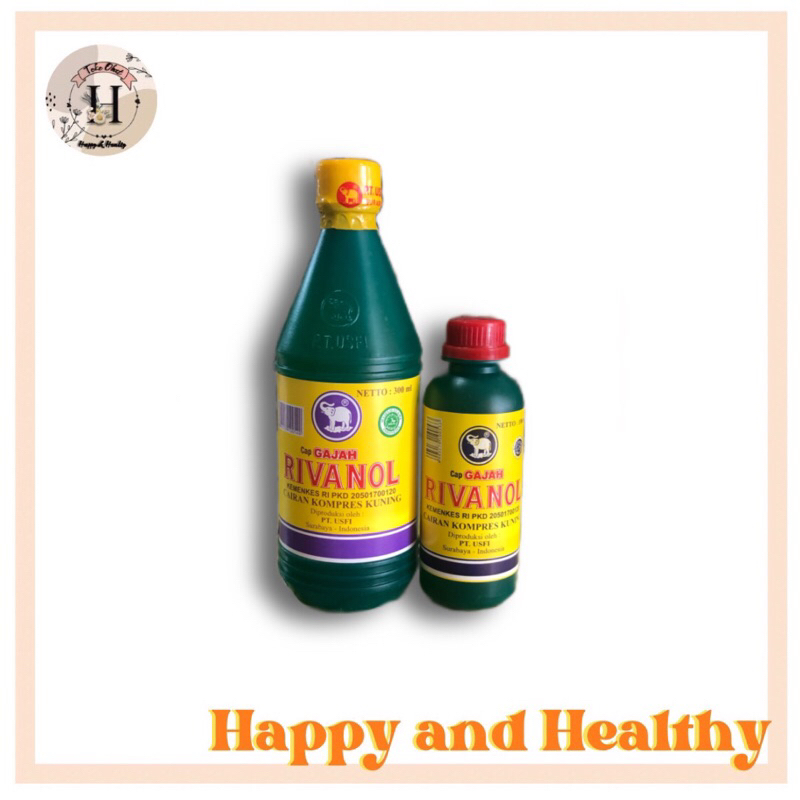 Jual RIVANOL Cairan Kompres Kuning | Cap Gajah | Netto: 100ml | Shopee ...