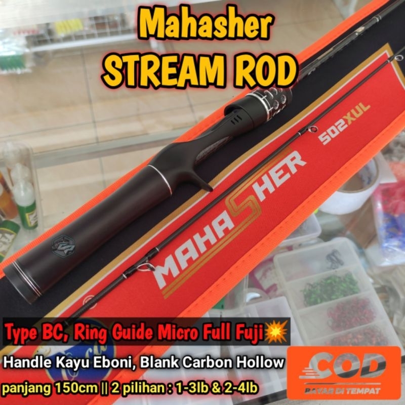 Jual Stream Rod / Joran Stream Mahasher / Orca Mahasher / Orca mahaser ...