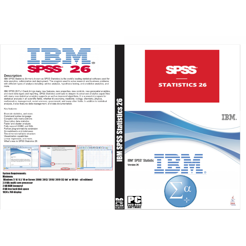 Jual Spss Statistic 26 | Shopee Indonesia