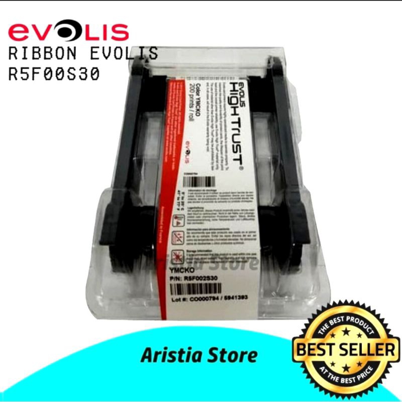 Jual Ribbon Evolis Zenius YMCKO R5F002S30 (200 Images) | Shopee Indonesia