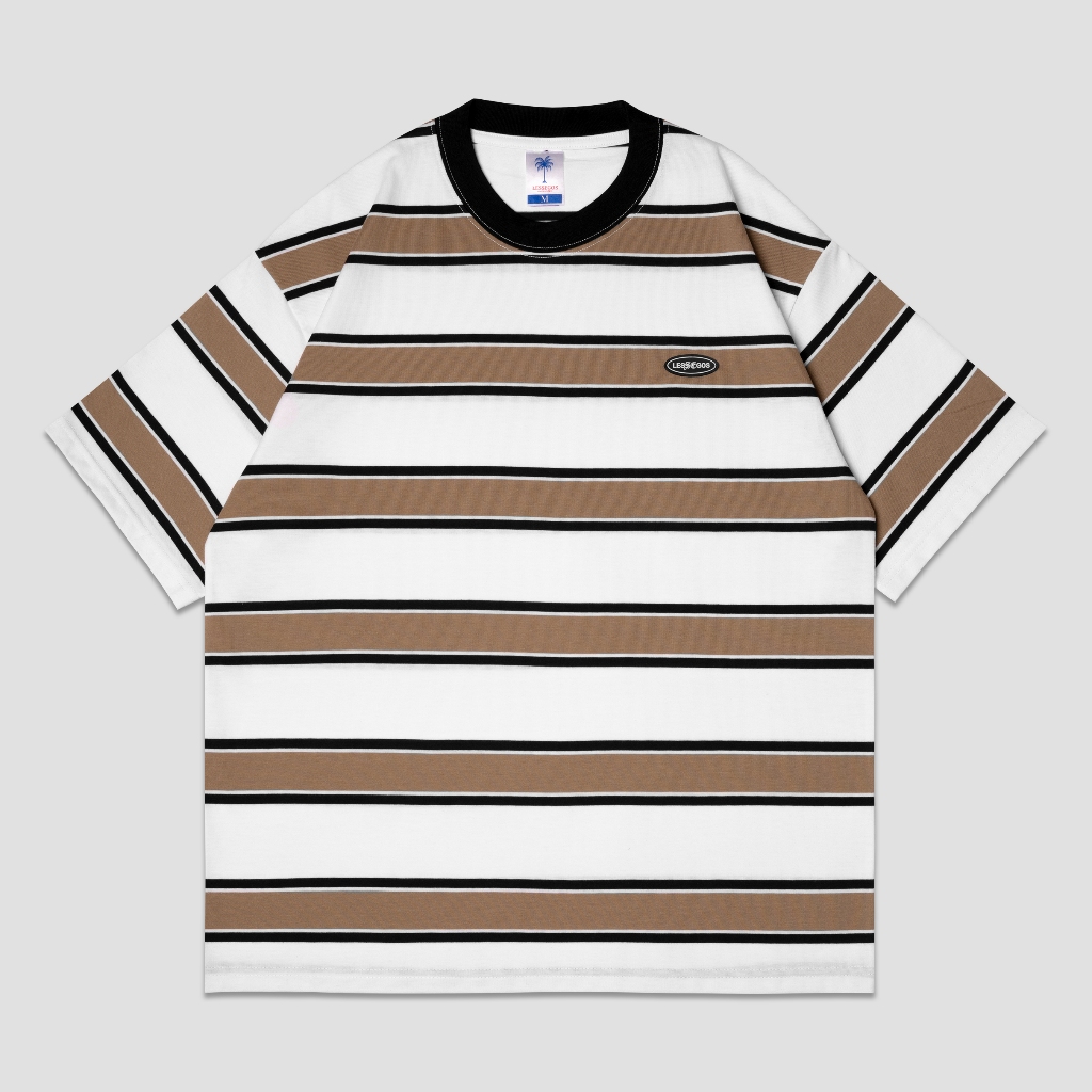 Jual Lessegos Tshirt Oversize Stripe Stripe Upsoar | Shopee Indonesia