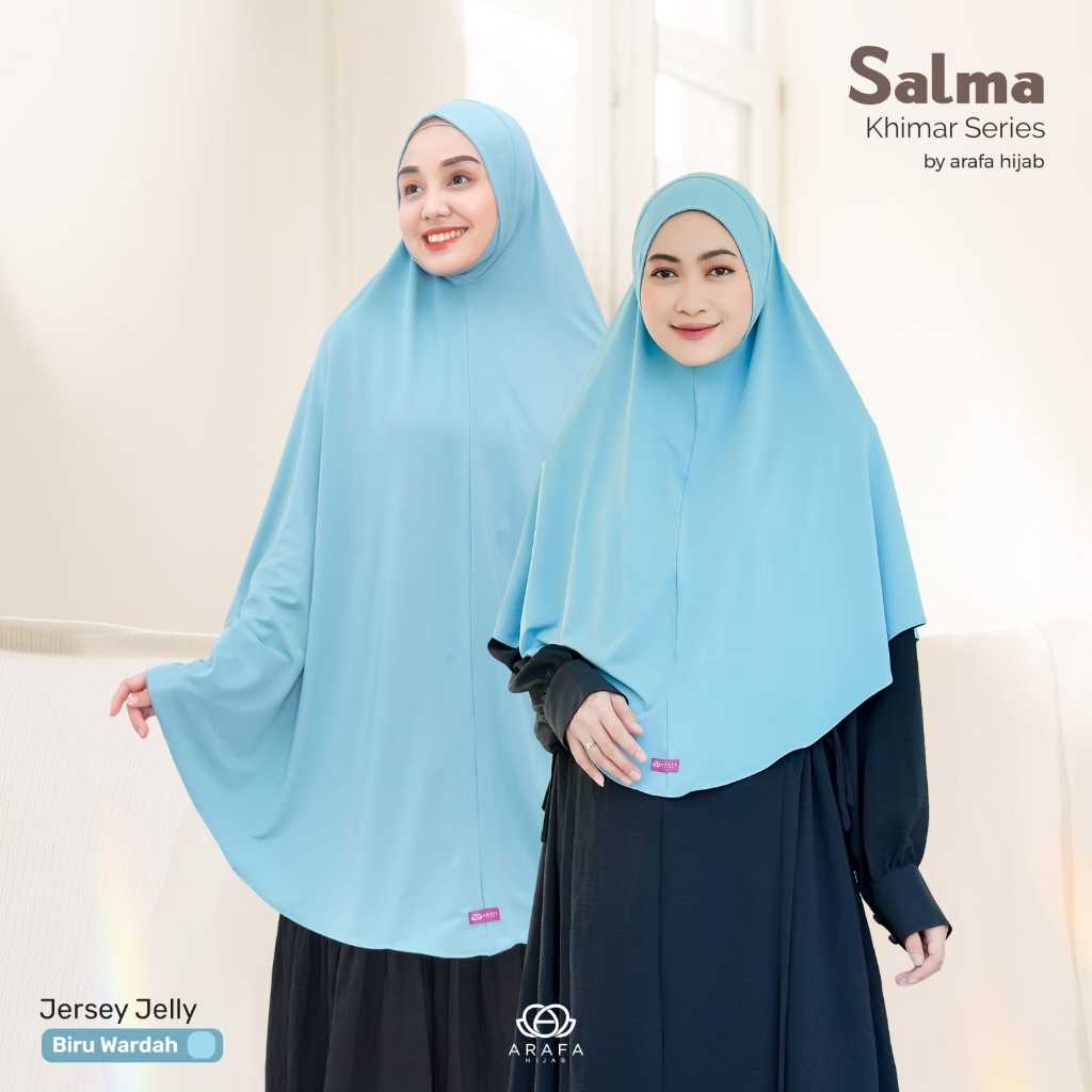 Jual Arafa Hijab Khimar Salma L Dan Xl Hijab Dagu Instan Malaysia Premium Quality Shopee