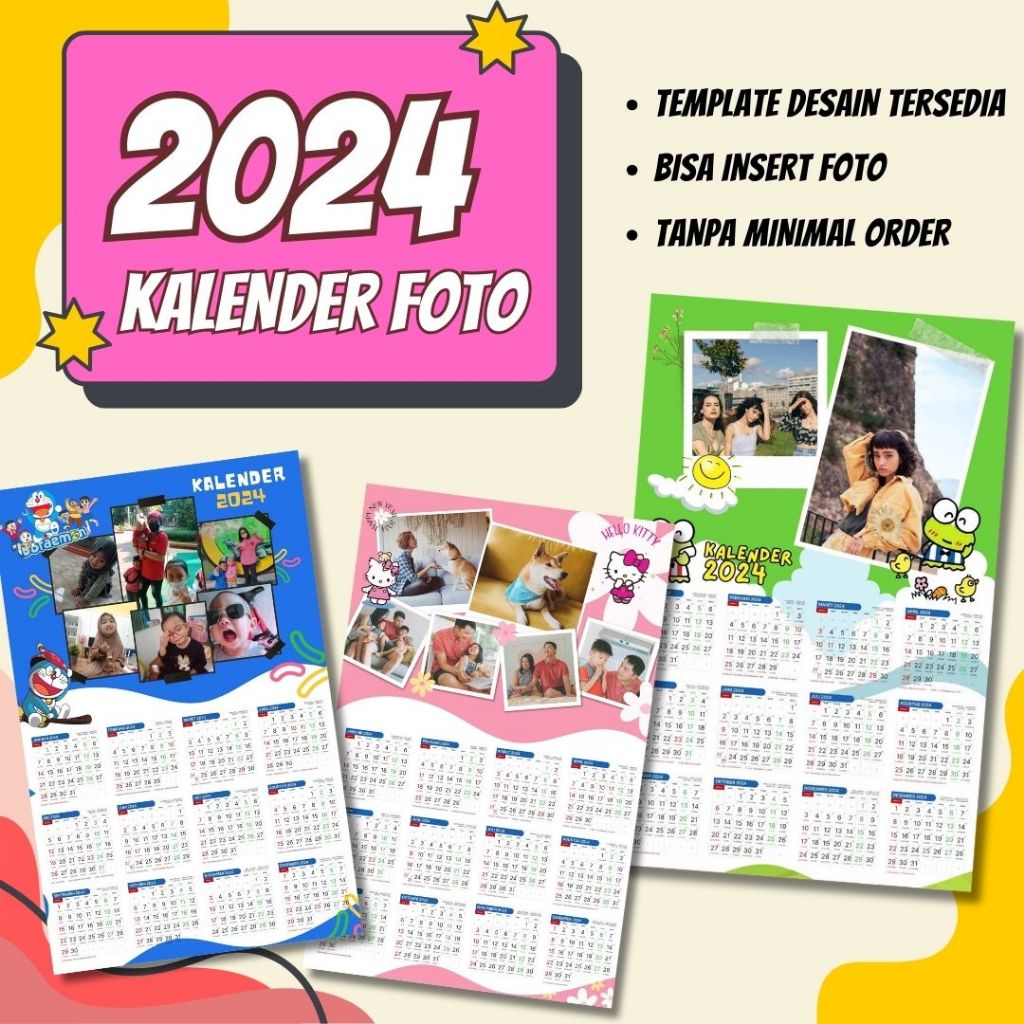 Jual Kalender Dinding 2025 Kalender Partai Kalender 2025 Aesthetic