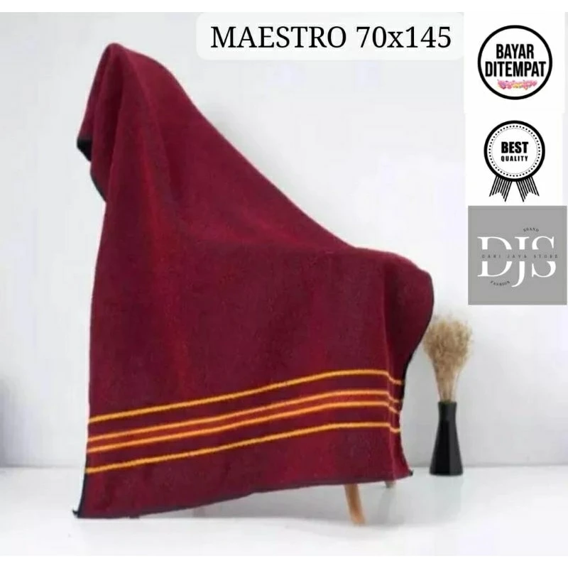 Gambar 4 Handuk Mandi Dewasa Jumbo Katun Premium 70x145cm Super Serap