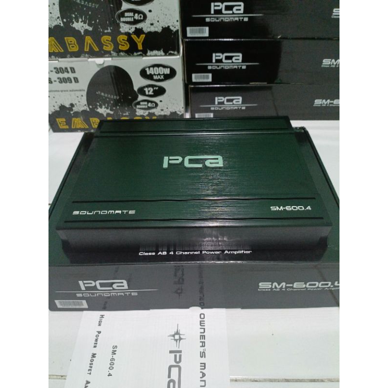 Jual Power Pca Soundmate Sm Power Amplifier Mobil Channel