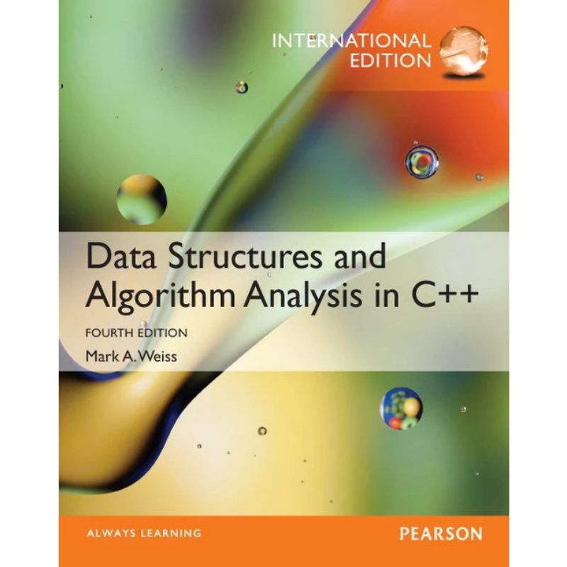 Jual ORIGINAL Data Structures And Algorithm Analysis In C++ 4e - Mark A ...