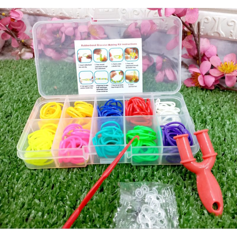 xtieksh Rubber Band Bracelet Kit, Loom Bracelet Indonesia