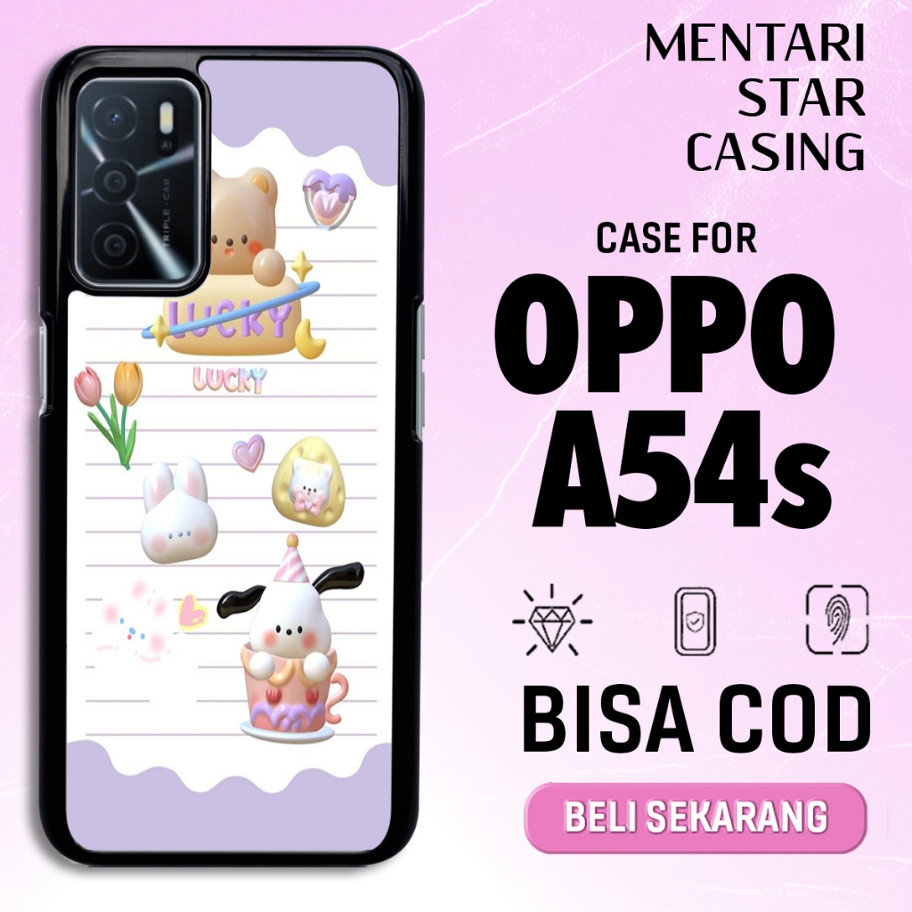 Jual Case Hp Oppo A54s A16 A16s Terbaru Motif Aesthetic Cute 8 Pattern Art Kawai Lucu Keren Cute 6861