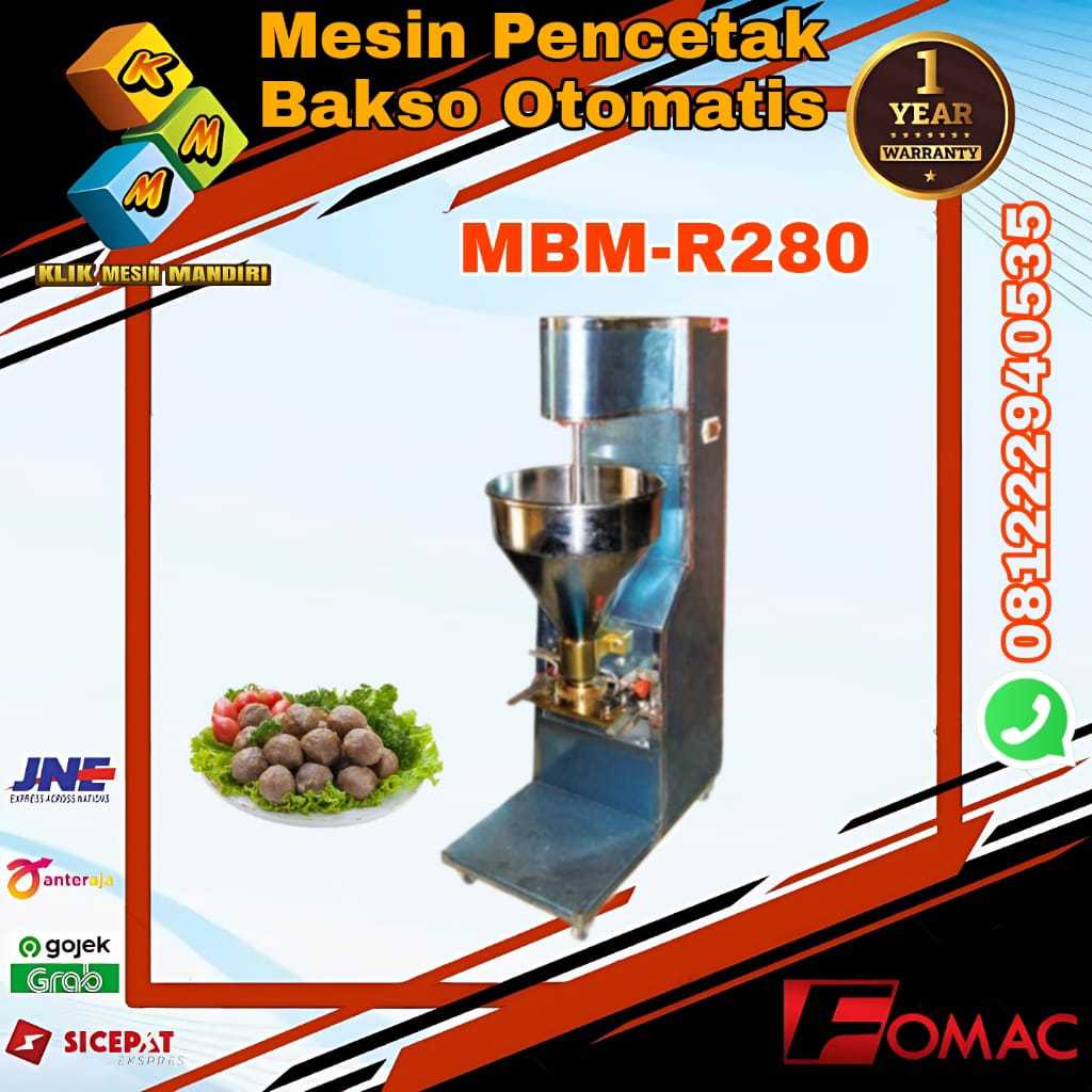 Jual Mesin Cetak Bakso Otomatis Mbm R280 Fomac Shopee Indonesia