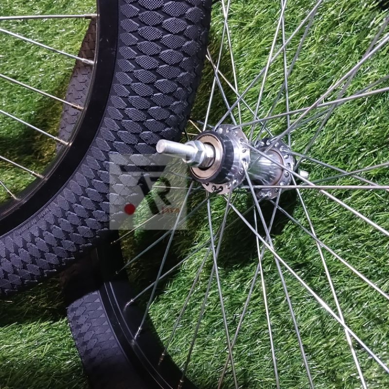 Jual Roda Sepeda Bmx Ban Jumbo X Kenda Siap Pakai Fullset Sudah