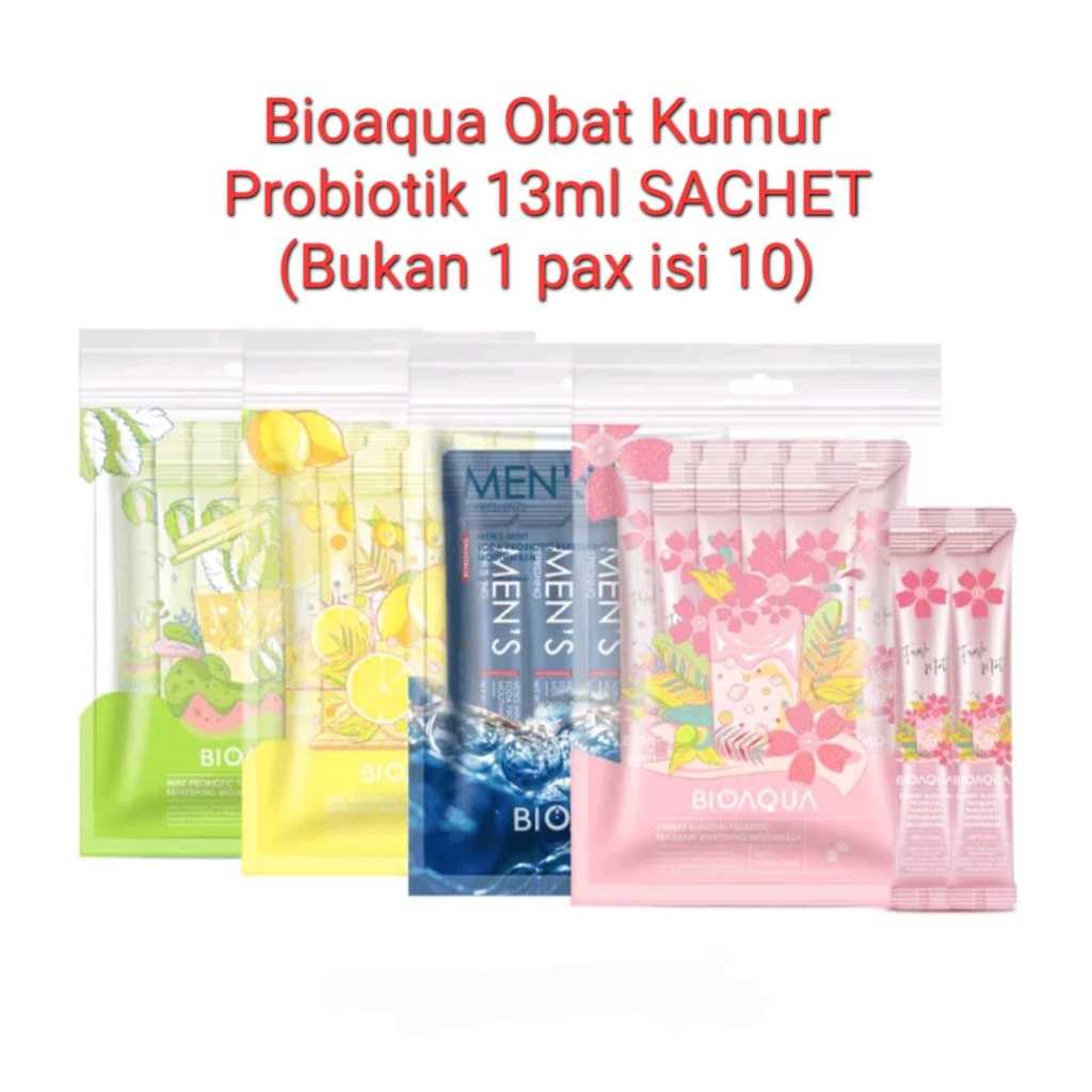 Jual Bioaqua Obat Kumur Probiotic Fragrant Refreshing Mouthwash 13ml