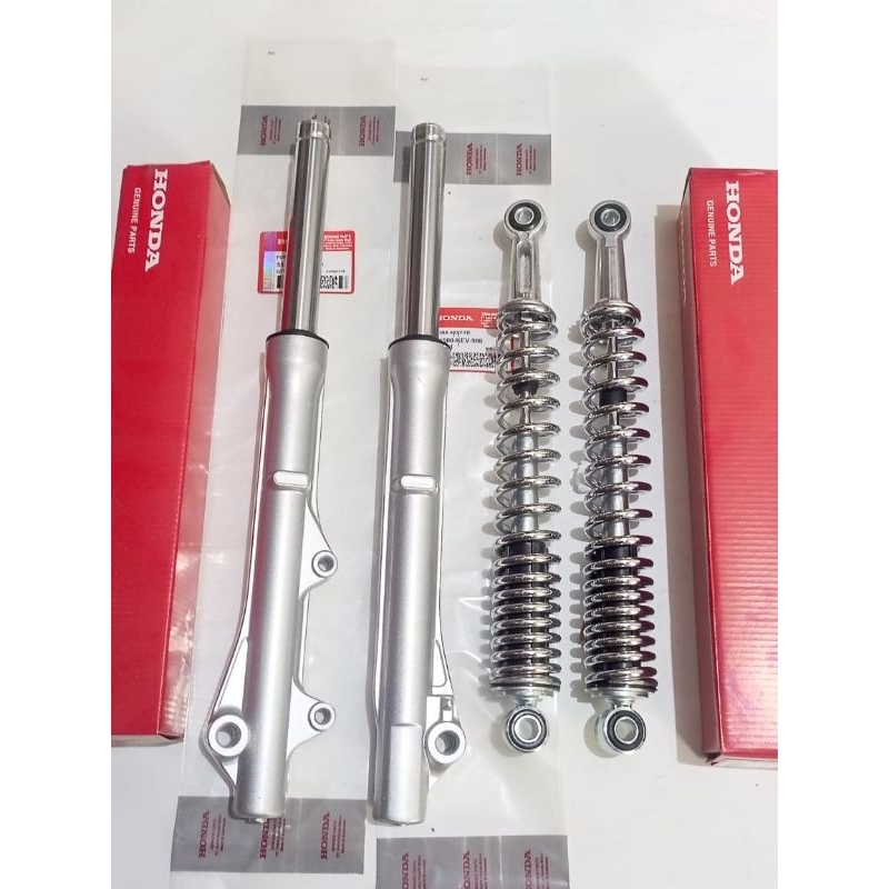Jual Shockbleaker set depan belakang honda Supra fit new supra x 100