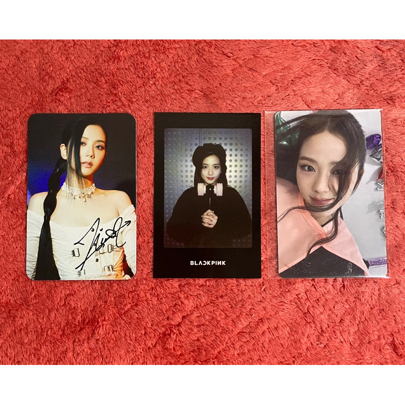 THE ALBUM JISOO ユニバ特典 BLACKPINK THE ALBUM ユニバーサルミュージックストア特典