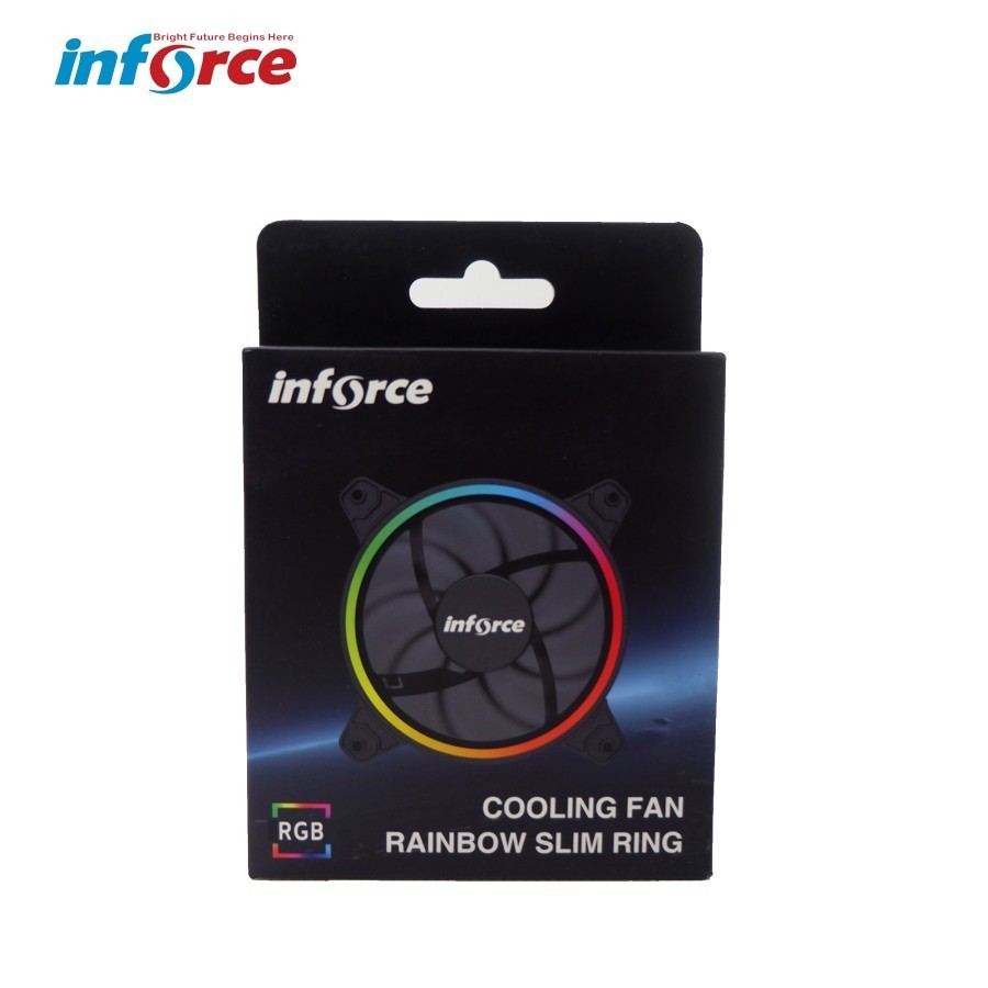 Jual INFORCE COOLING FAN CASE 120MM 12 CM CPU COOLER RGB | Shopee Indonesia