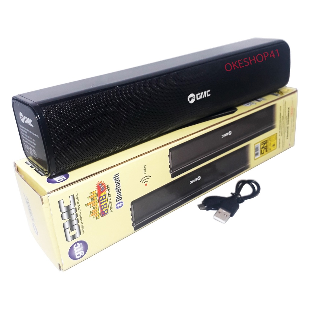 Jual GMC Speaker Portabel Bluetooth 881B Super Bass Shopee Indonesia