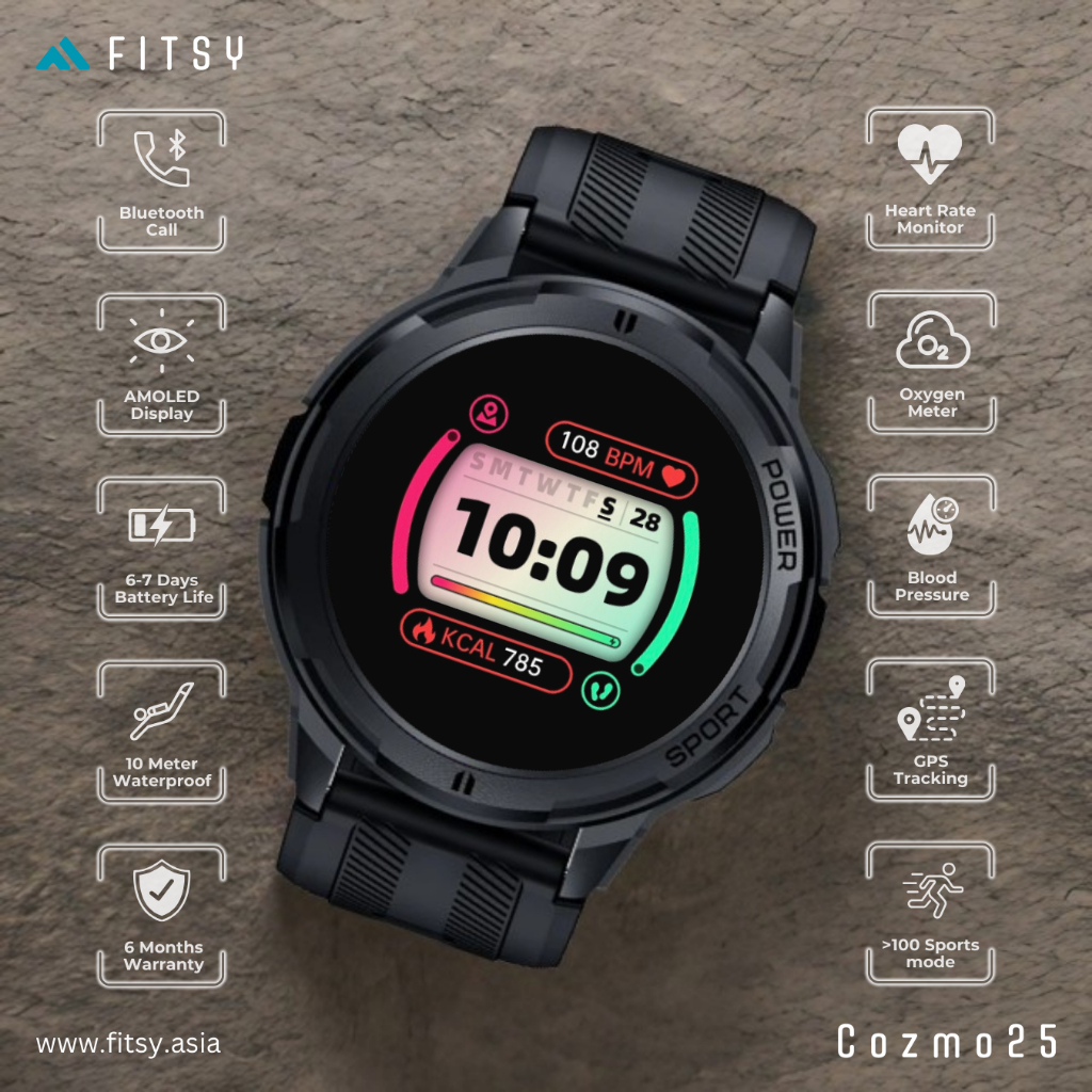 Jual Fitsy Cozmo25 - Jet Black (Black Edition) | Shopee Indonesia