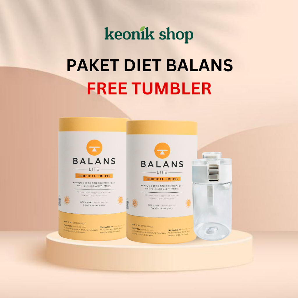 Jual Paket Diet BALANS Penurun Berat Badan FREE TUMBLER | Shopee Indonesia