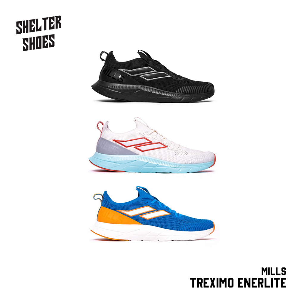 Jual SEPATU RUNNING MILLS TREXIMO ENERLITE 3 WARNA ENERMAX RIVAL FLASMA ...