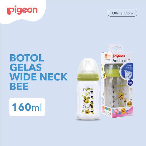 Jual Botol gelas wide neck bee 160ml dan 240ml | Shopee Indonesia