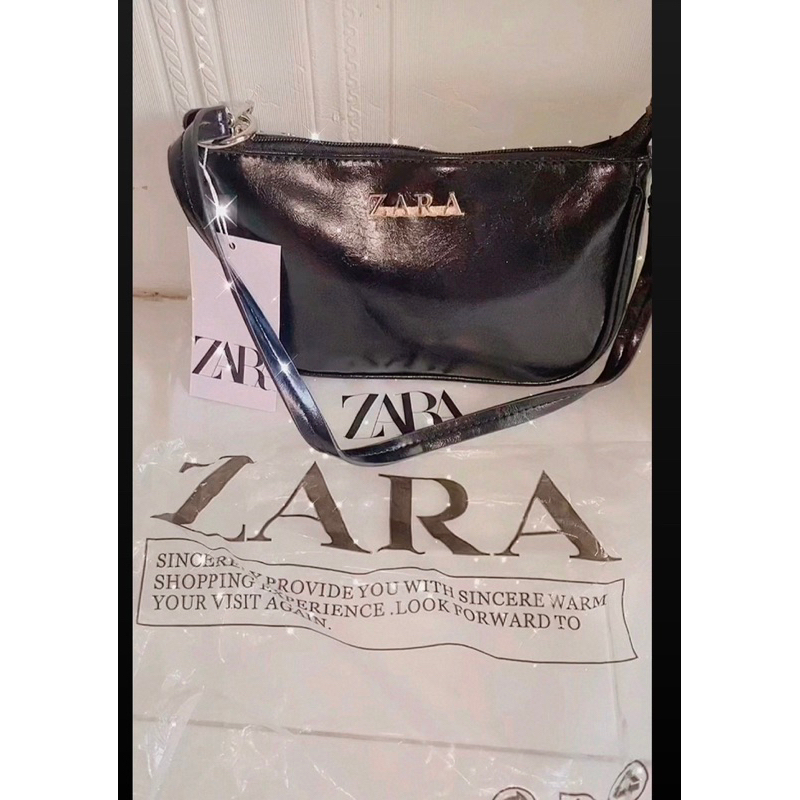 Hot Promo Promo Tas Zara Basic Semi Ori Branded Trafaluc. - Hitam