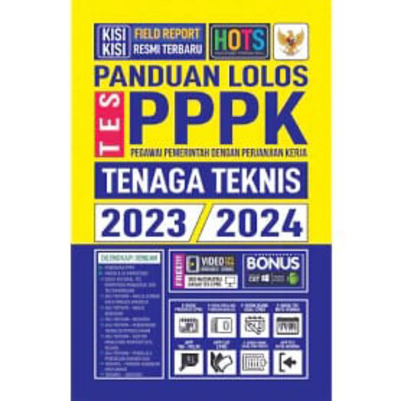 Jual BUKU PANDUAN LOLOS PPPK TENAGA TEKNIS 2023/2024 | Shopee Indonesia