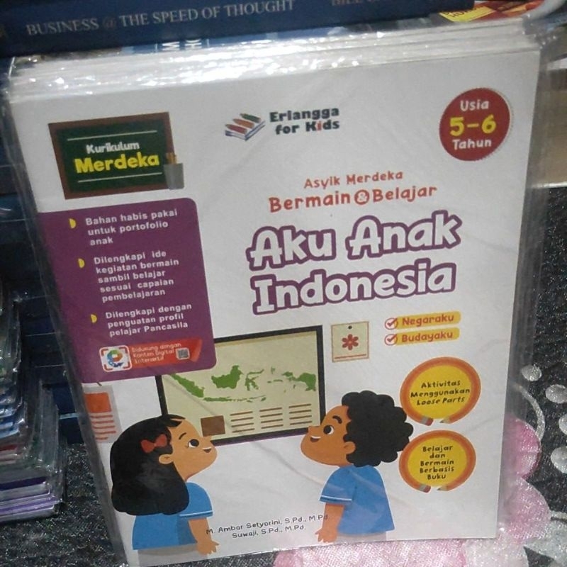 Jual Original Buku Asyik Merdeka Bermain And Belajar Aku Anak Indonesia Usia 5 6 Tahun Shopee