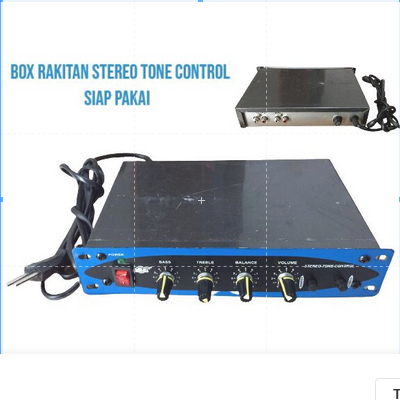 Jual BOX RAKITAN POWER STEREO TONE CONTROL SIAP PAKAI | Shopee Indonesia