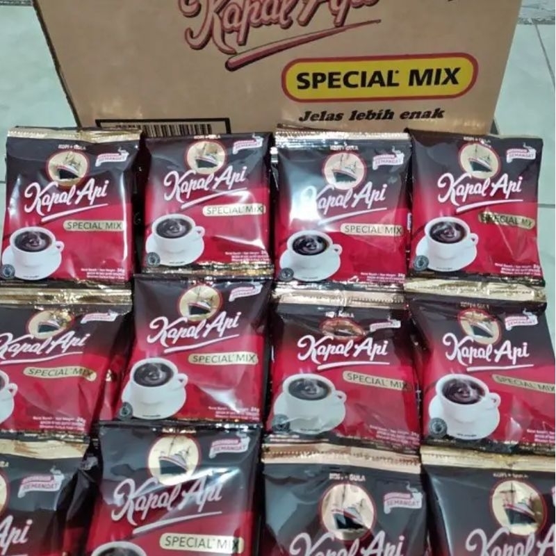 Jual Kopi Kapal Api Special Mix 1 renceng isi 10 sachet | Shopee Indonesia