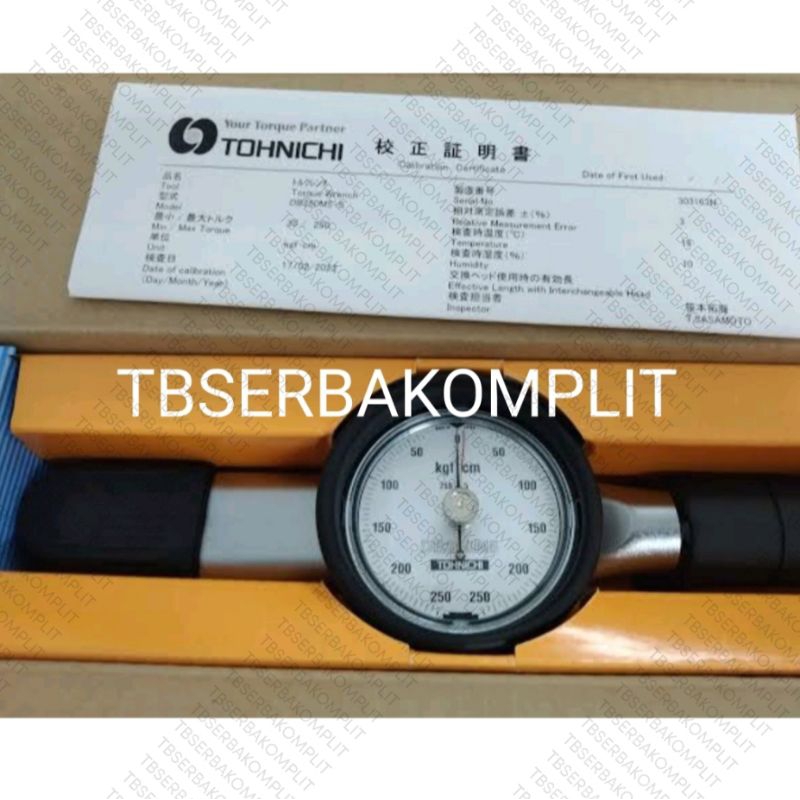 Jual Tohnichi Db M S Dial Torque Wrench Ratchet Kunci Torsi Kgf Cm Kgf Cm Ada